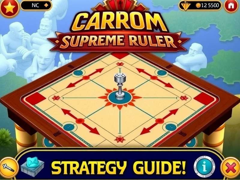 Carrom Supreme Ruler Game Screenshot